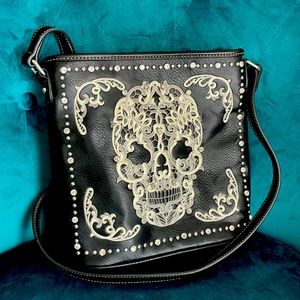 Montana West Skull Crossbody - Concealed Carry